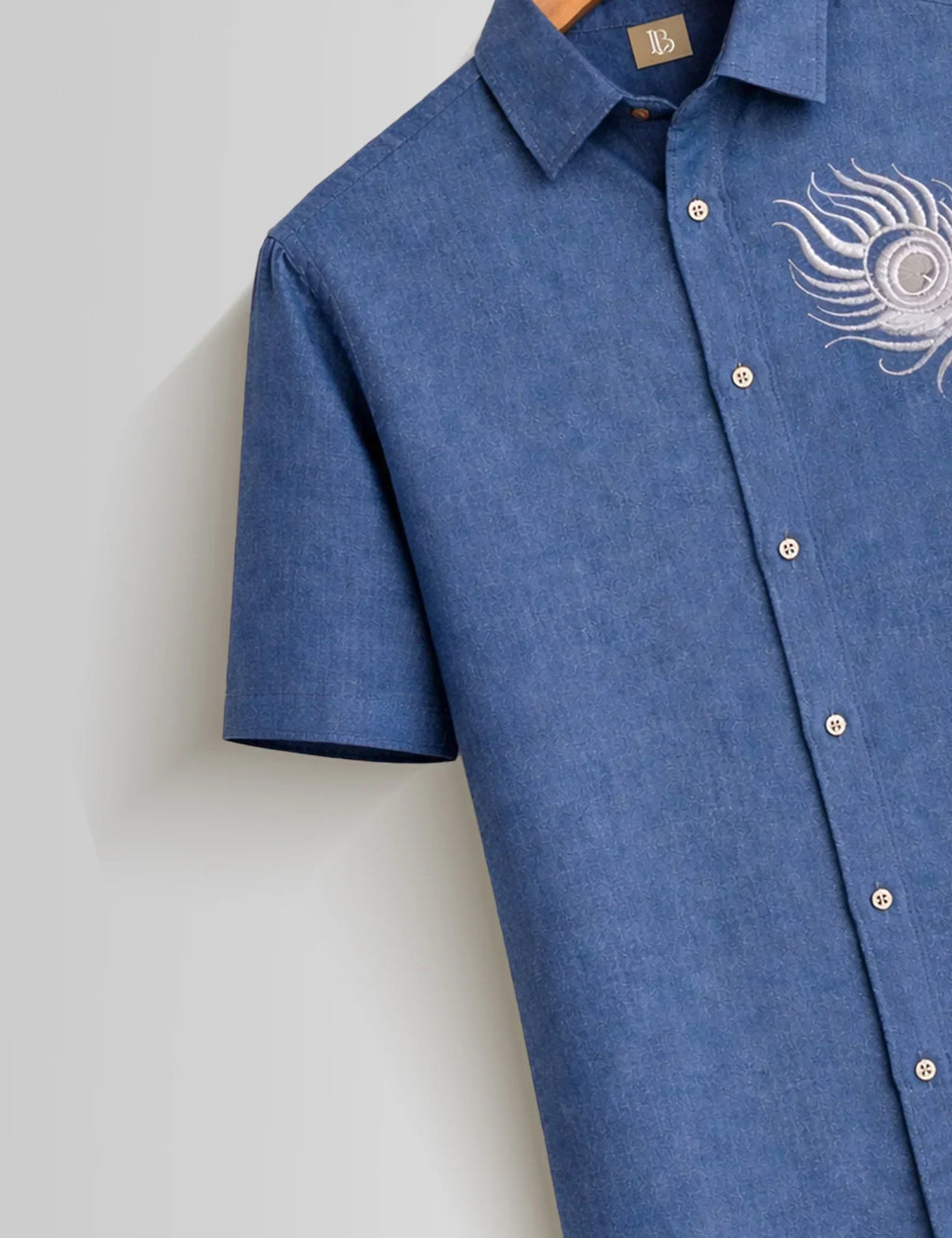 Blue Feather Men's Shirt - XPST
