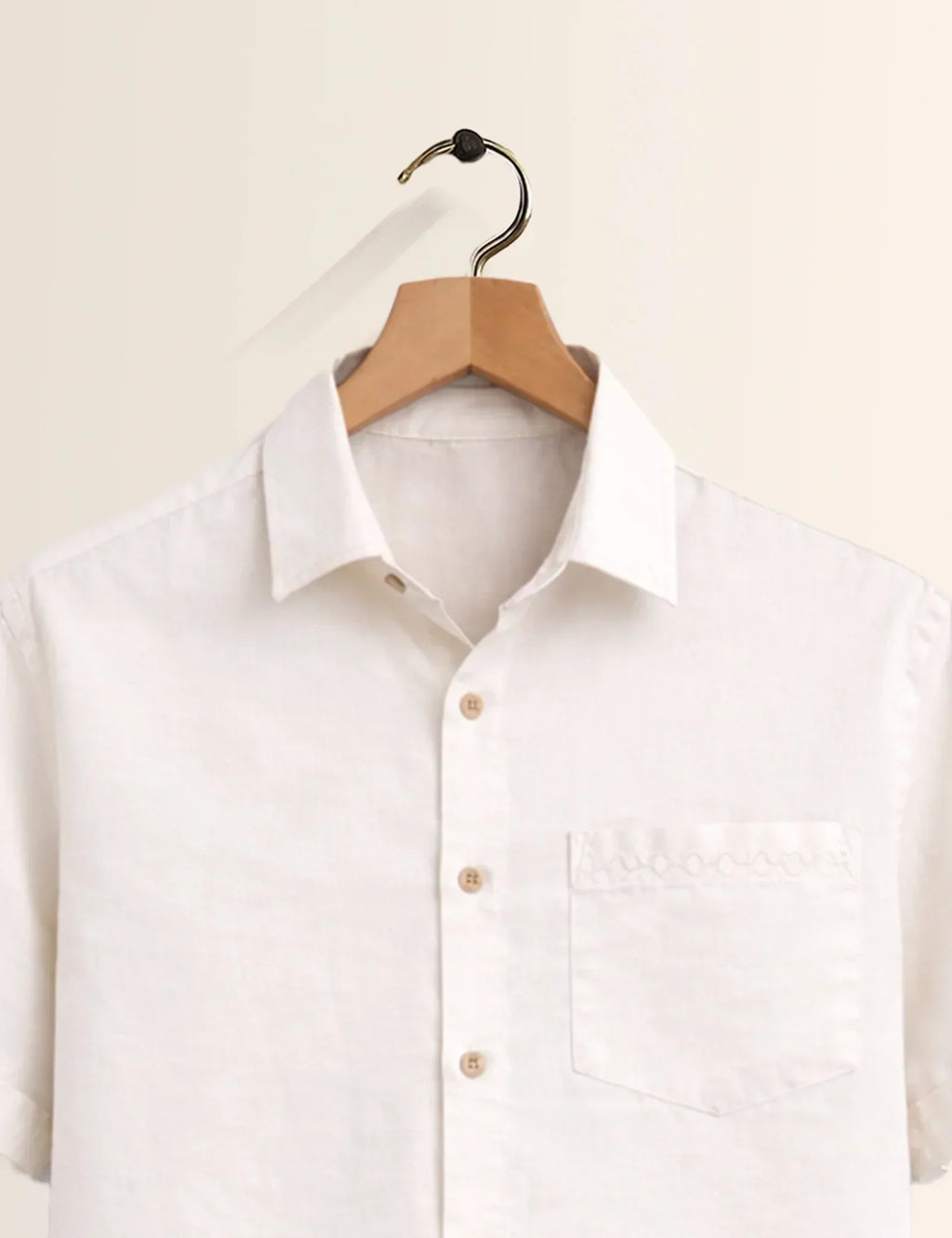 Bottom Flower Printed Men's Shirt - XPST