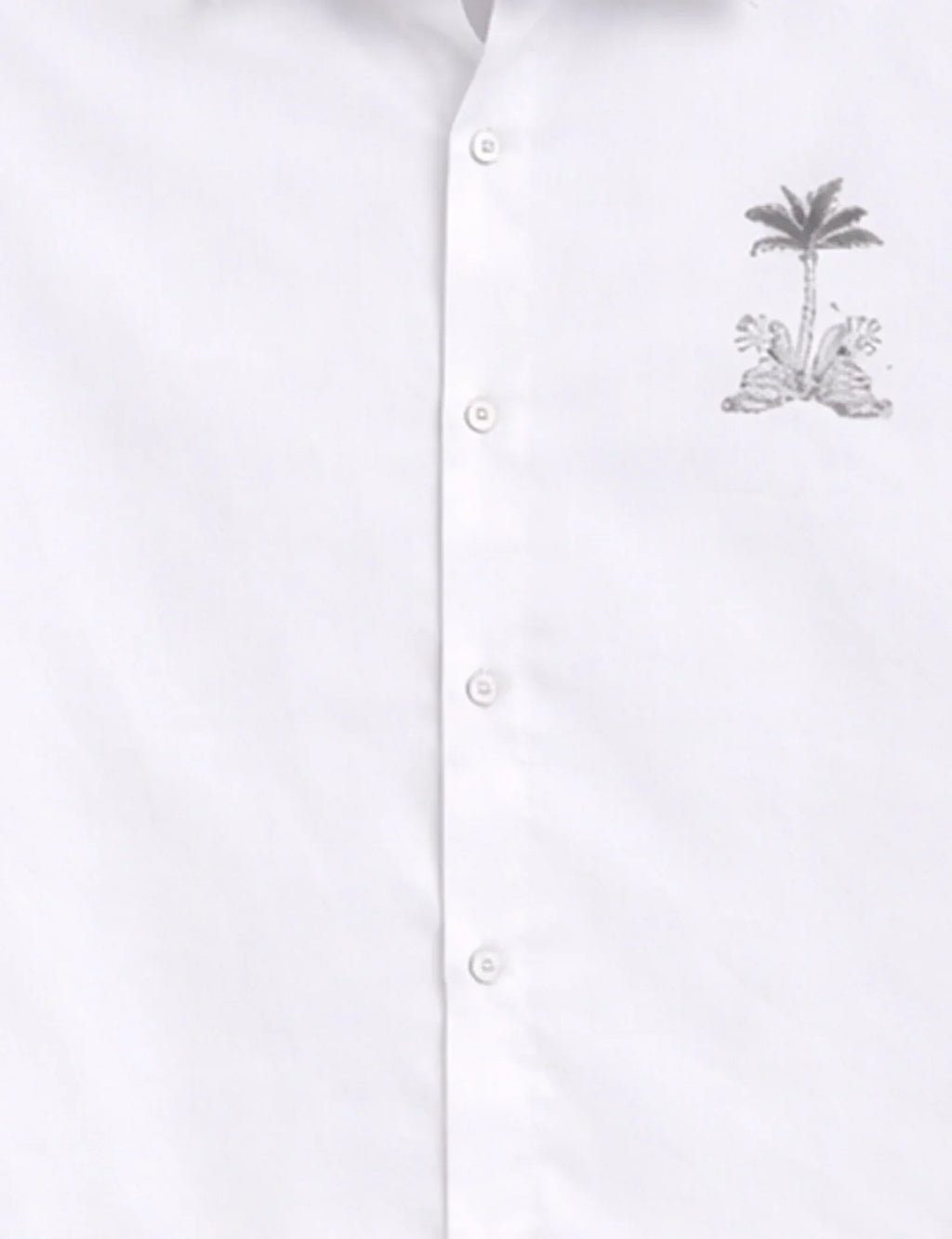 Bottom Grass Printed Men's Shirt - XPST