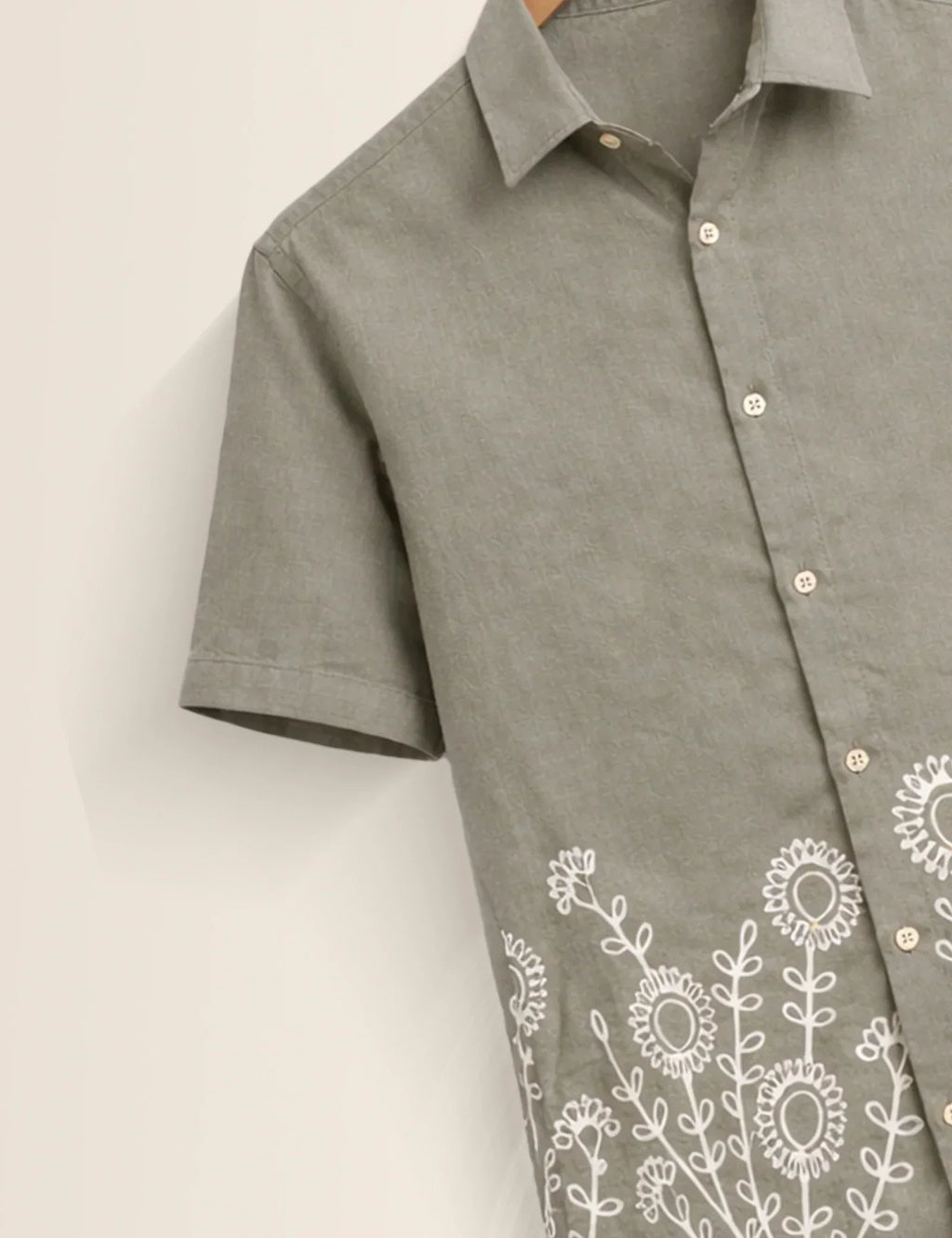 Bottom Mandala Printed Men's Shirt - XPST