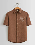 Brown Spades Men's Shirt - XPST