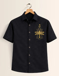 Dragonfly Printed Men's Shirt - XPST