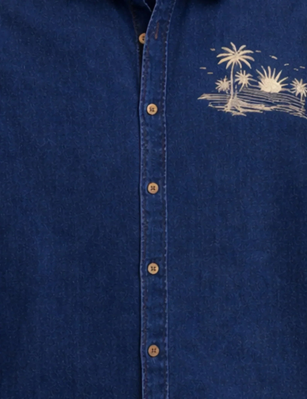 Jeans Beach Printed Men's Shirt - XPST