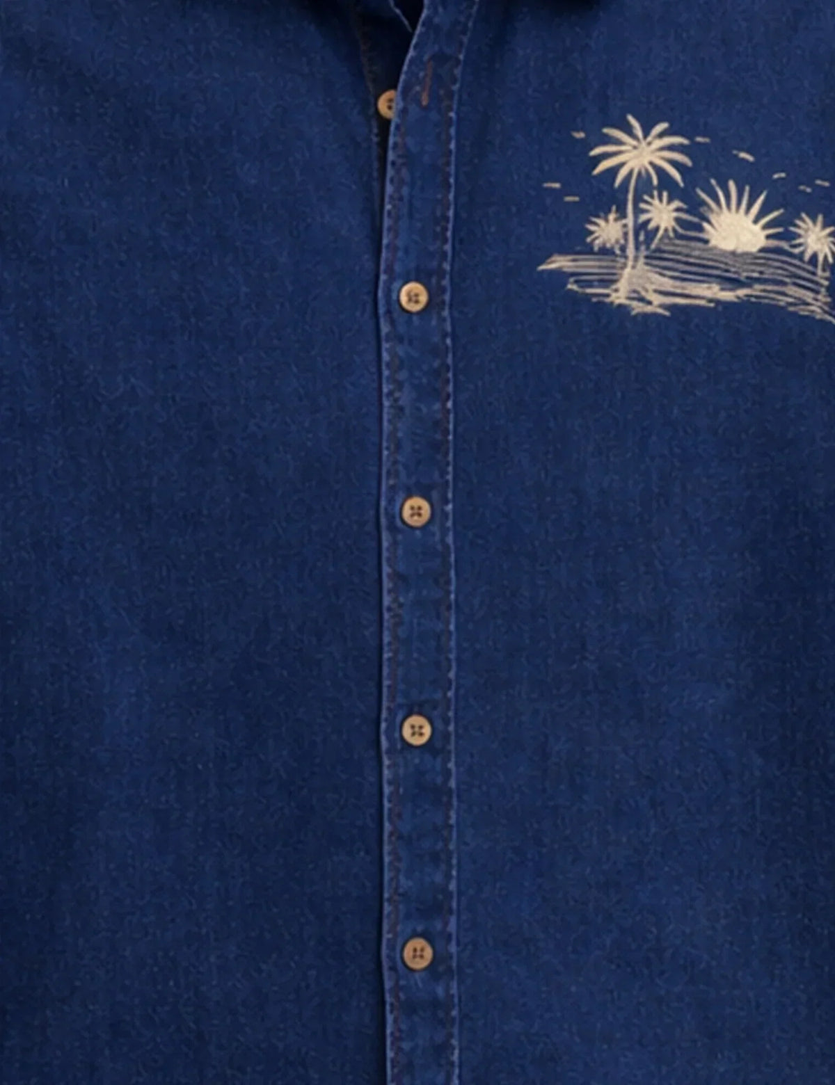 Jeans Beach Printed Men's Shirt - XPST
