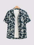 Navy Blue Smokey Men's Shirt - XPST